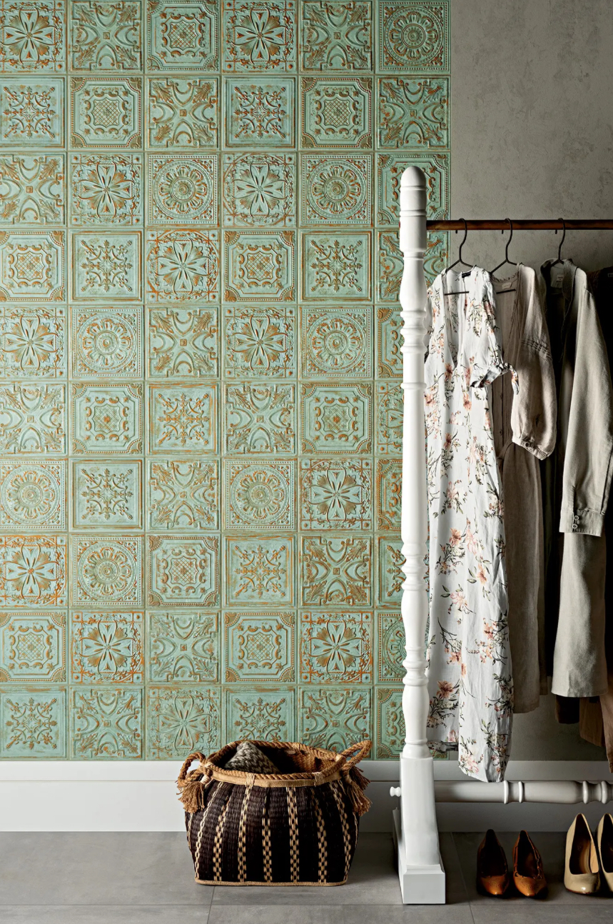 アンティーク×グリーンのカラースキーム