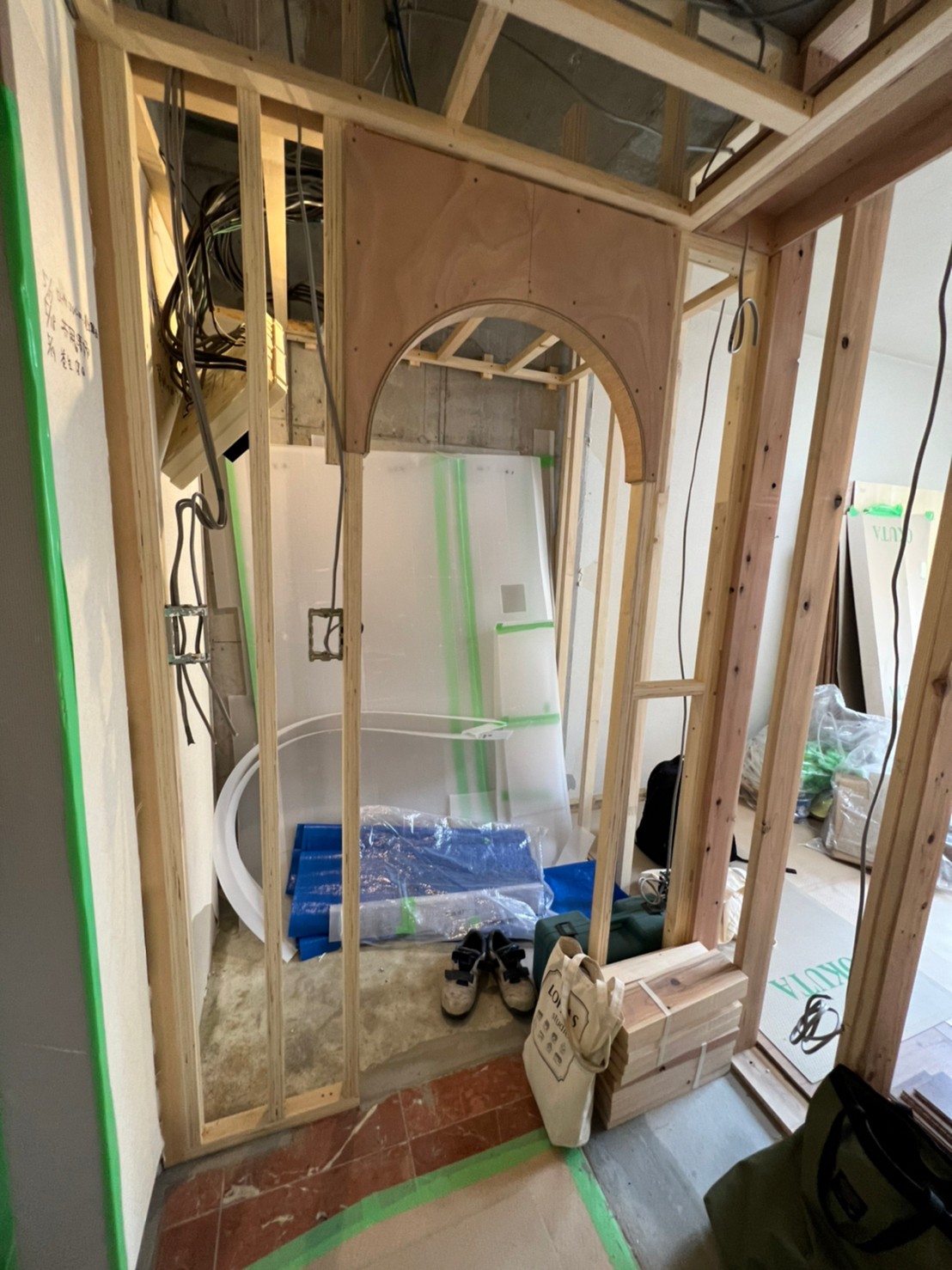 工事中のお家ー家具の検討ー