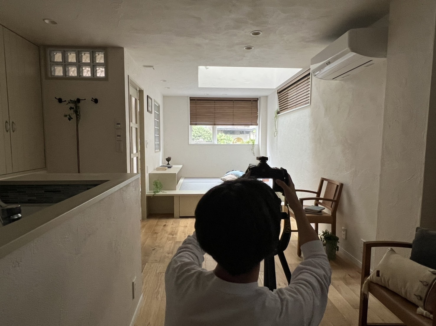 吹抜けのあるお家--passiv design--