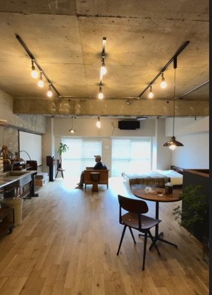 大空間ワンルームのお住まい、撮影に伺いました