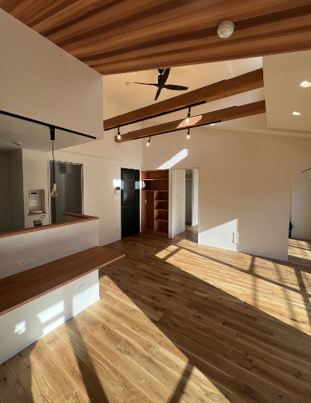 木のぬくもりたっぷりのお家、完成しました！