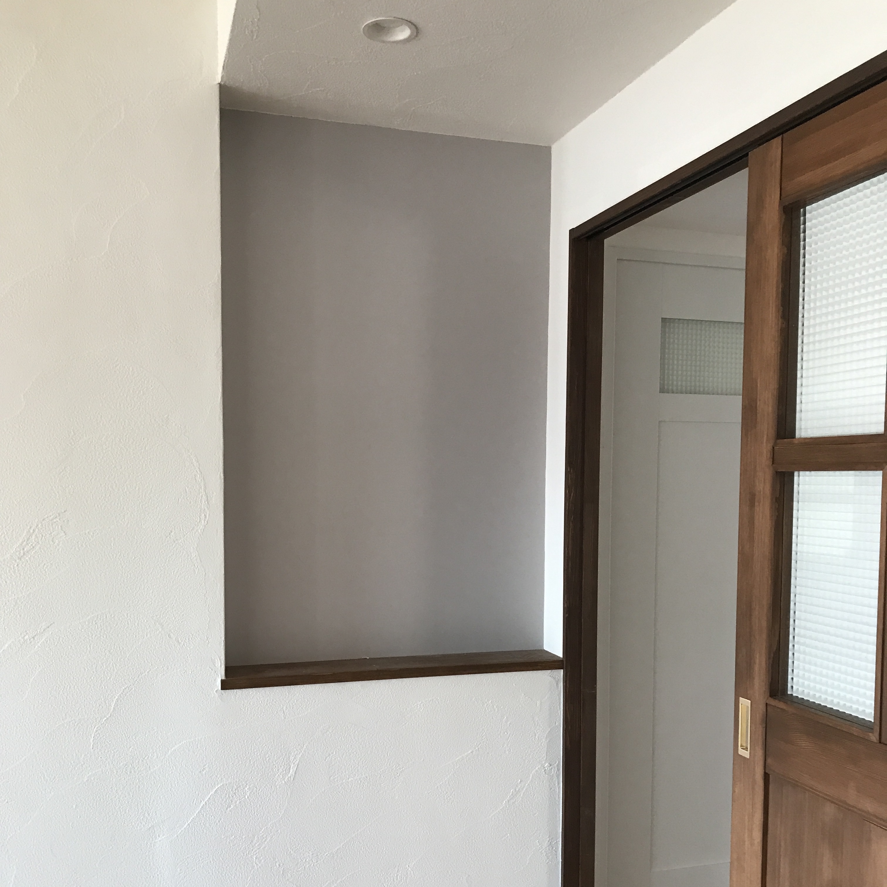 アクセントにマグネットパネル