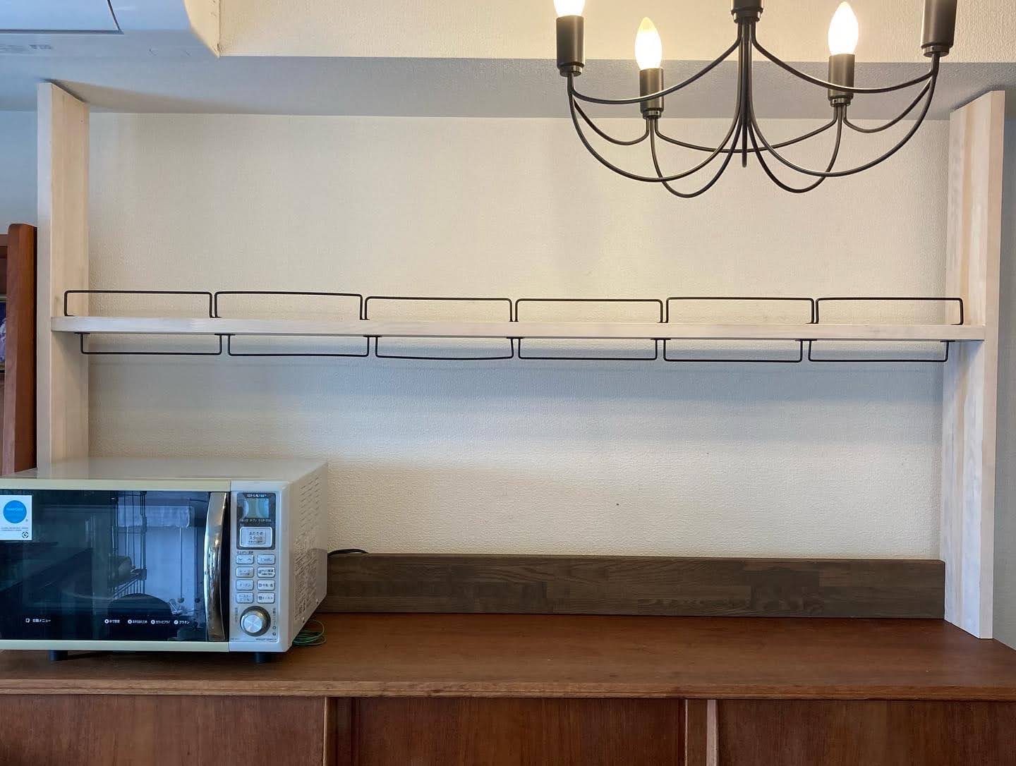 ディスプレイ棚、完成！