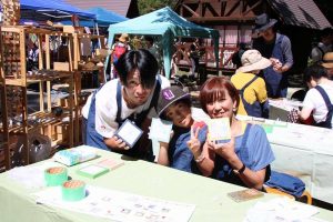 板倉さん　家族でWS