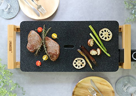 H2　ﾋﾞﾝｺﾞ画像②：PRINCESS ホットプレート Table Grill Stone ブラック