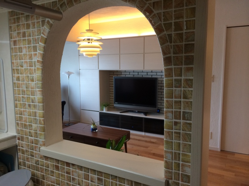 築28年マンションを北欧テイストにリノベ！を取材