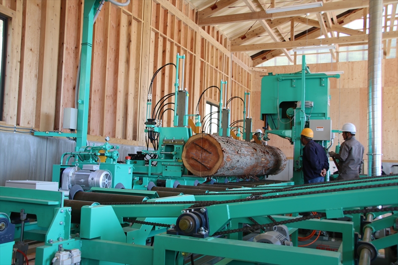 国産材をもっと！群馬県川場村に国産木材の製材施設がOPEN