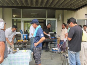 沢掃除やきとり20130908－3