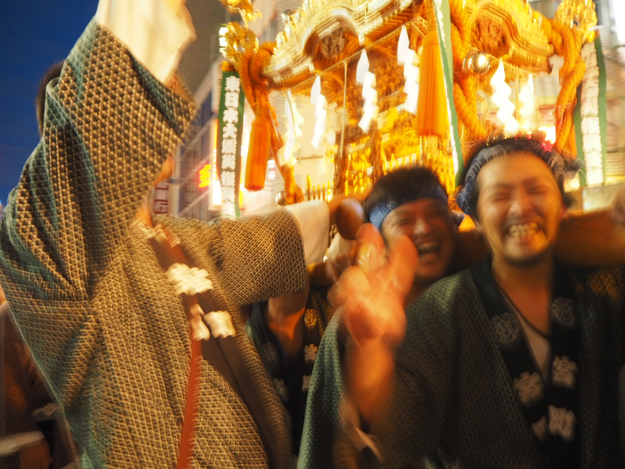 8/1（月）氷川神社例大祭　お神輿担ぎレポ♪