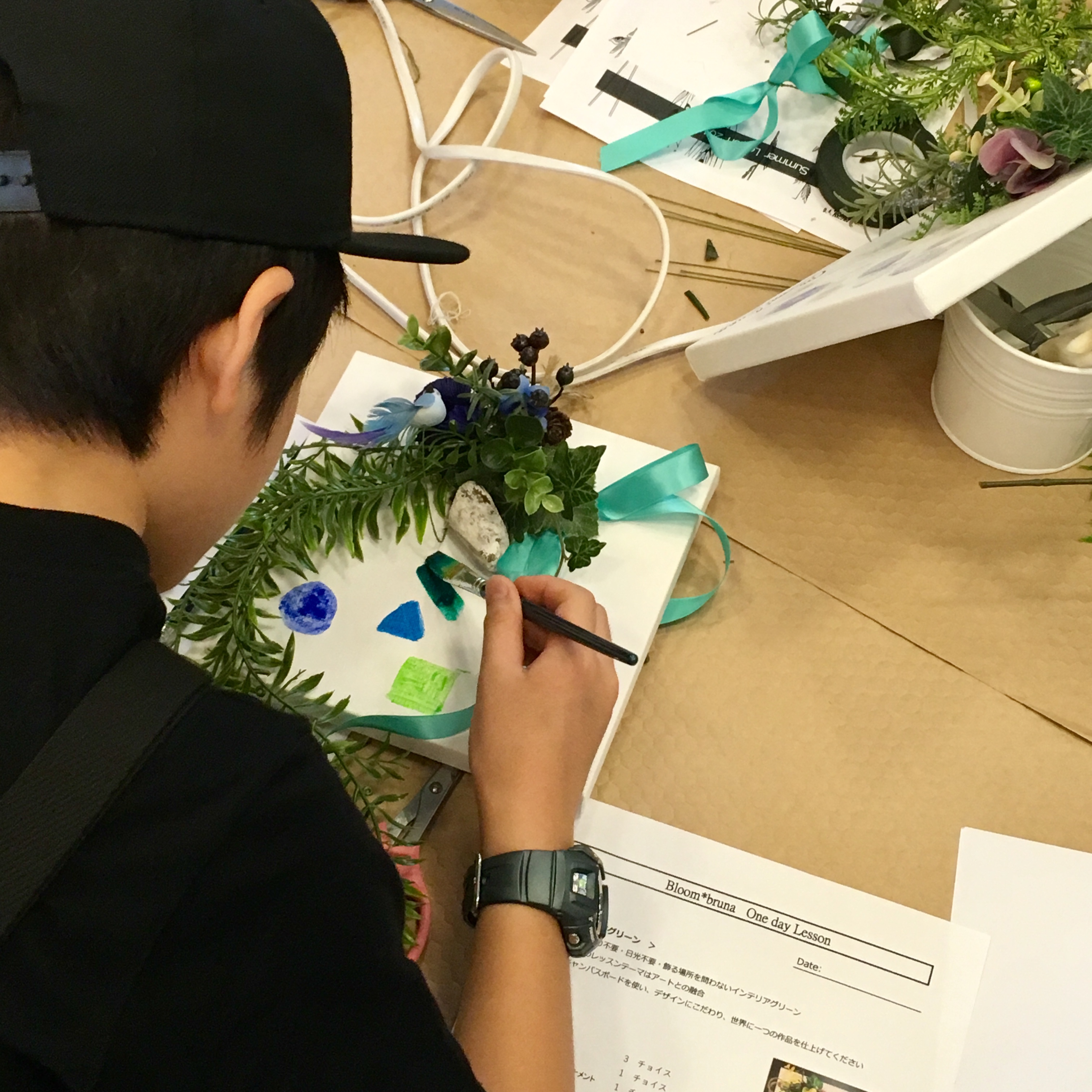 ワークショップご参加ありがとうございました！インテリアグリーンパネル＠大宮店