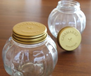 ガラスジャーH12