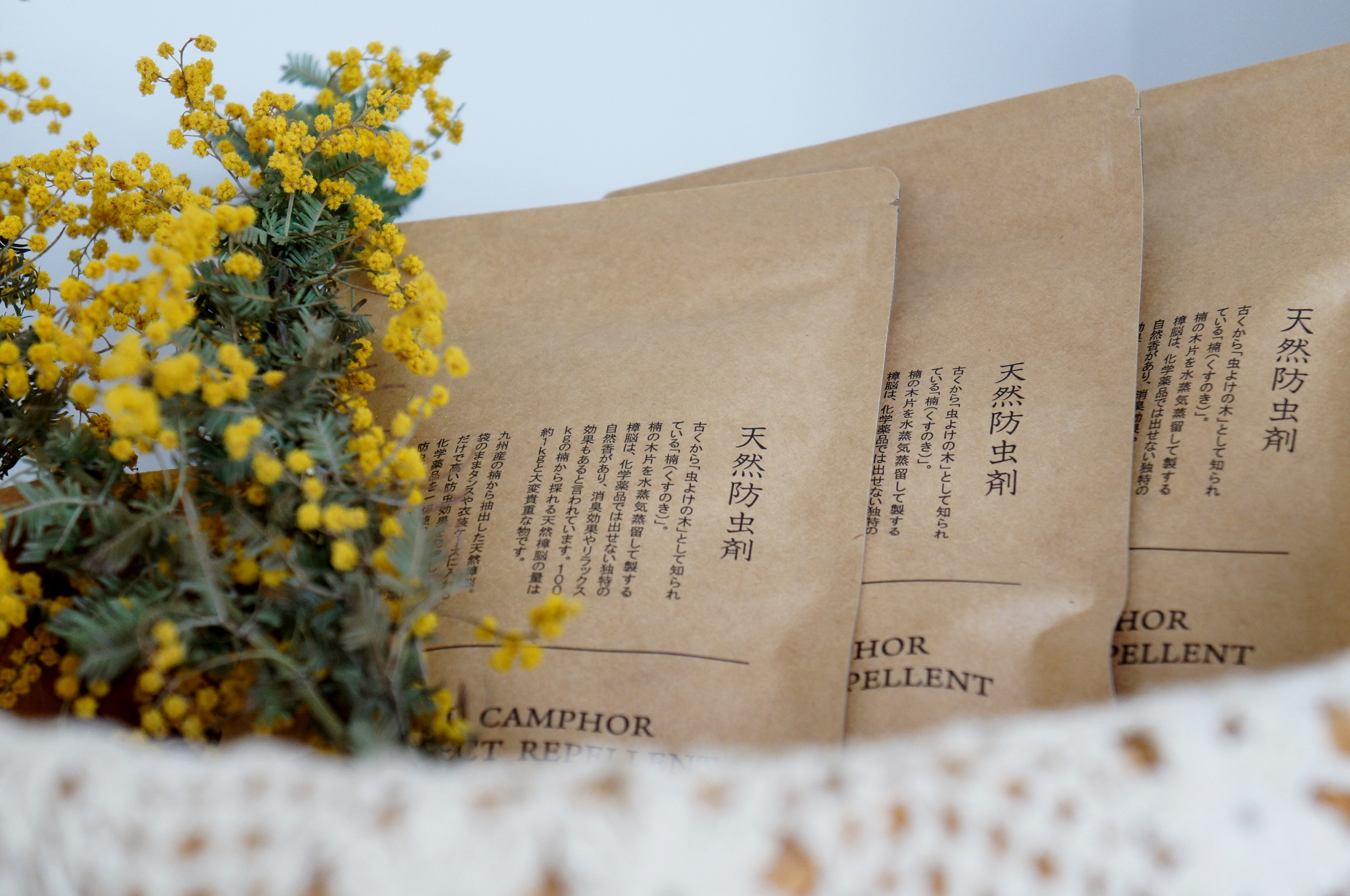 衣替えのタイミング　天然防虫剤