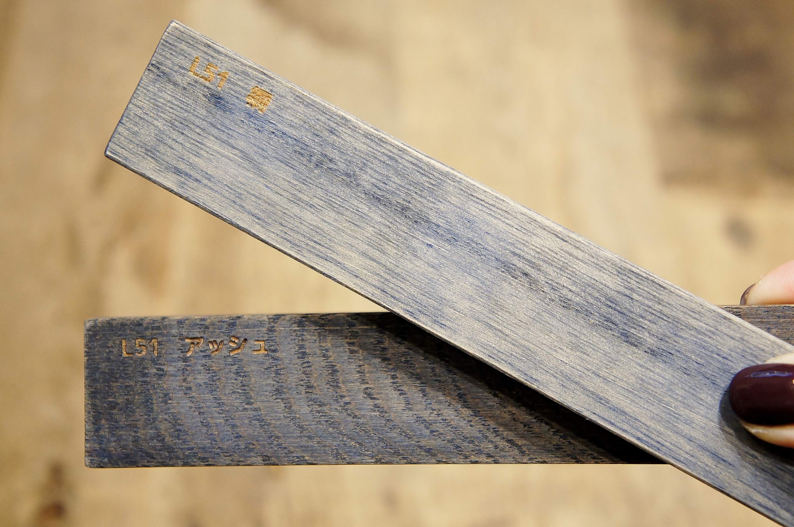 木材と自然塗料の組合せ