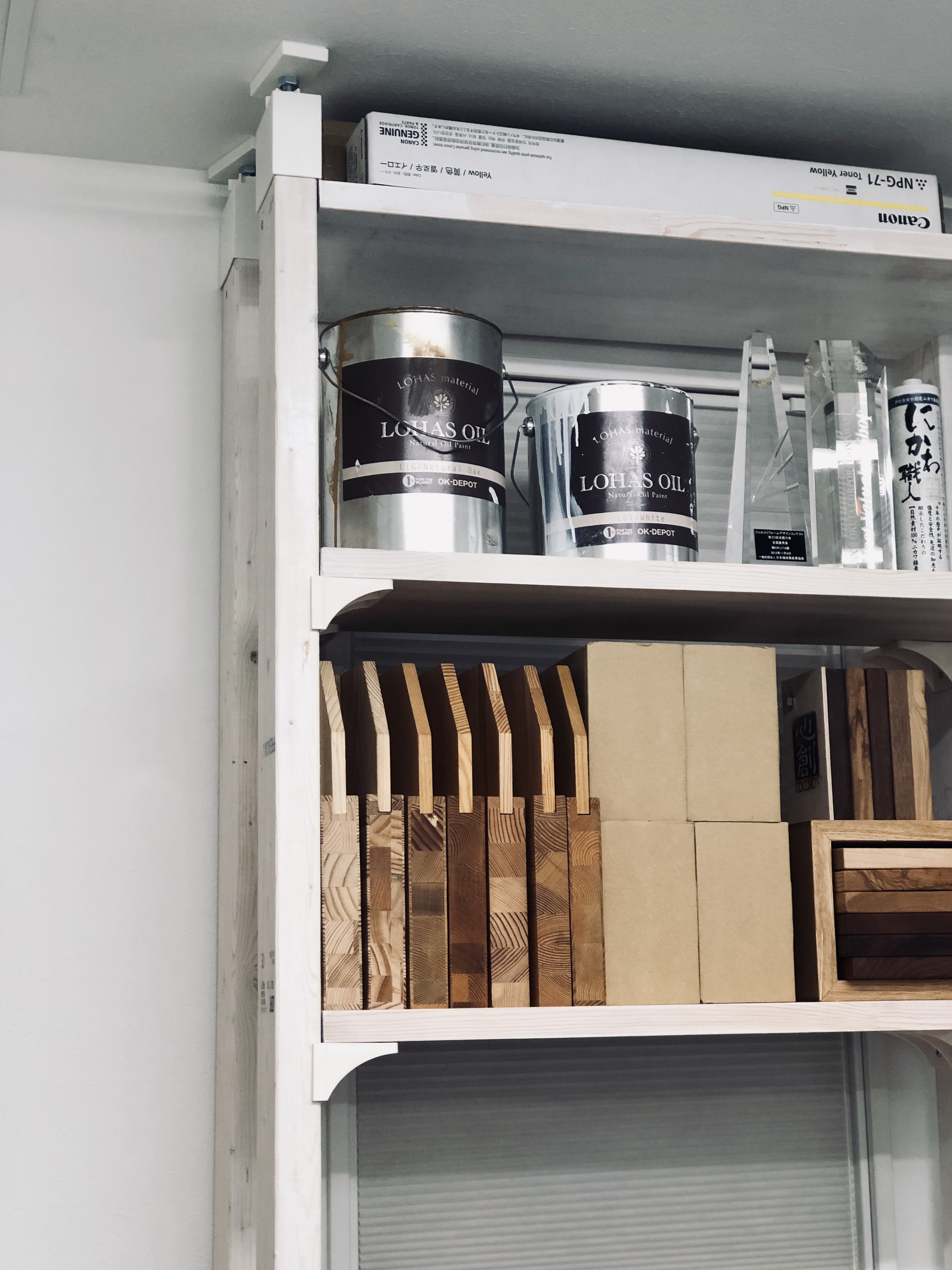 年末の大掃除でディアウォール作ってみました