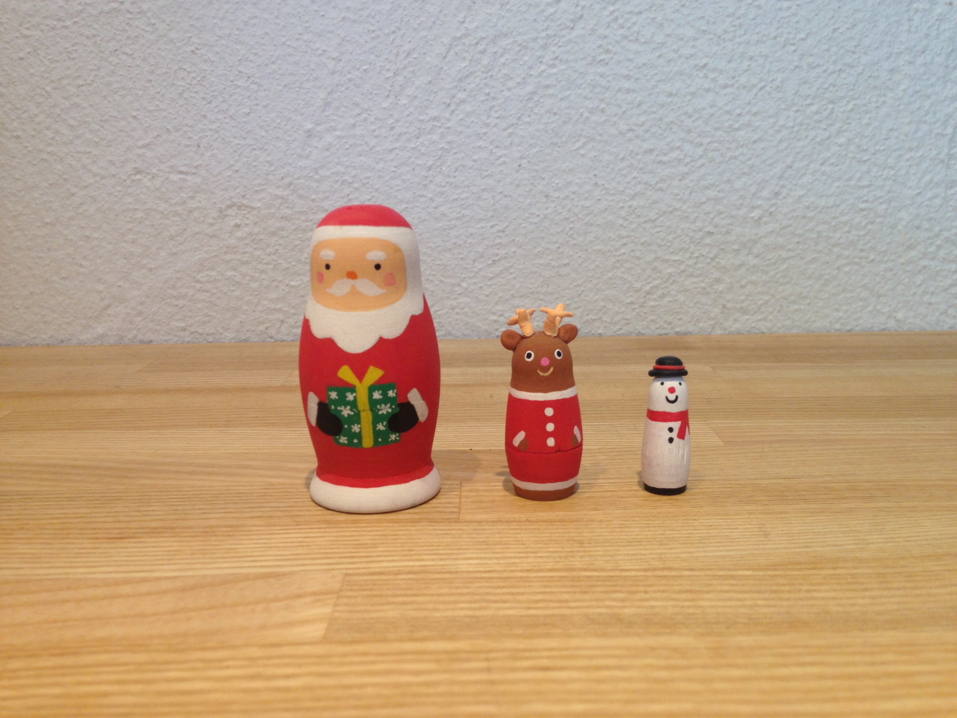 ワークショップ　サンタクリョーシカ