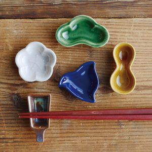 五種縁起　小豆皿