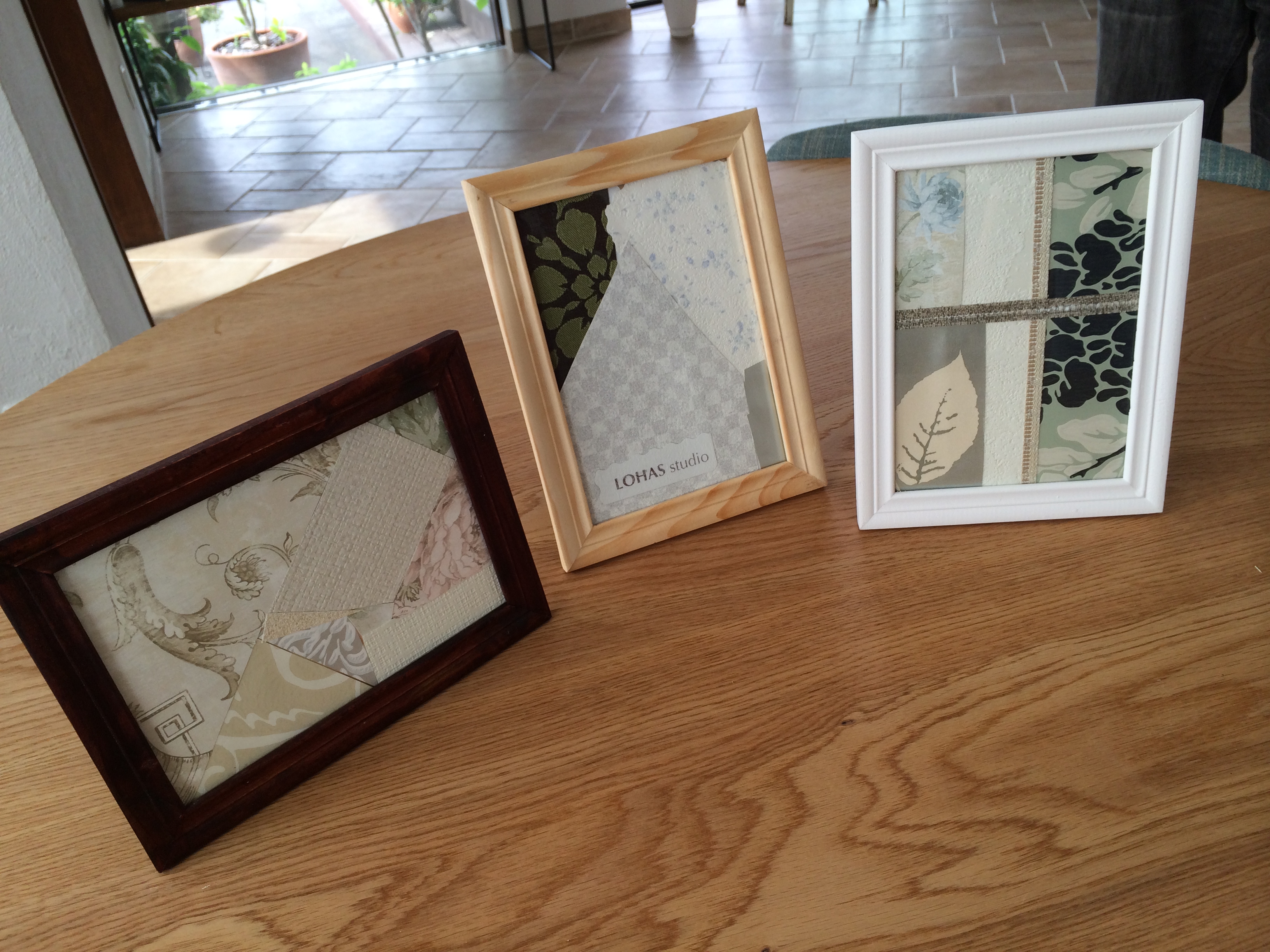 壁ペイント・壁紙ワークショップ報告④コラージュ