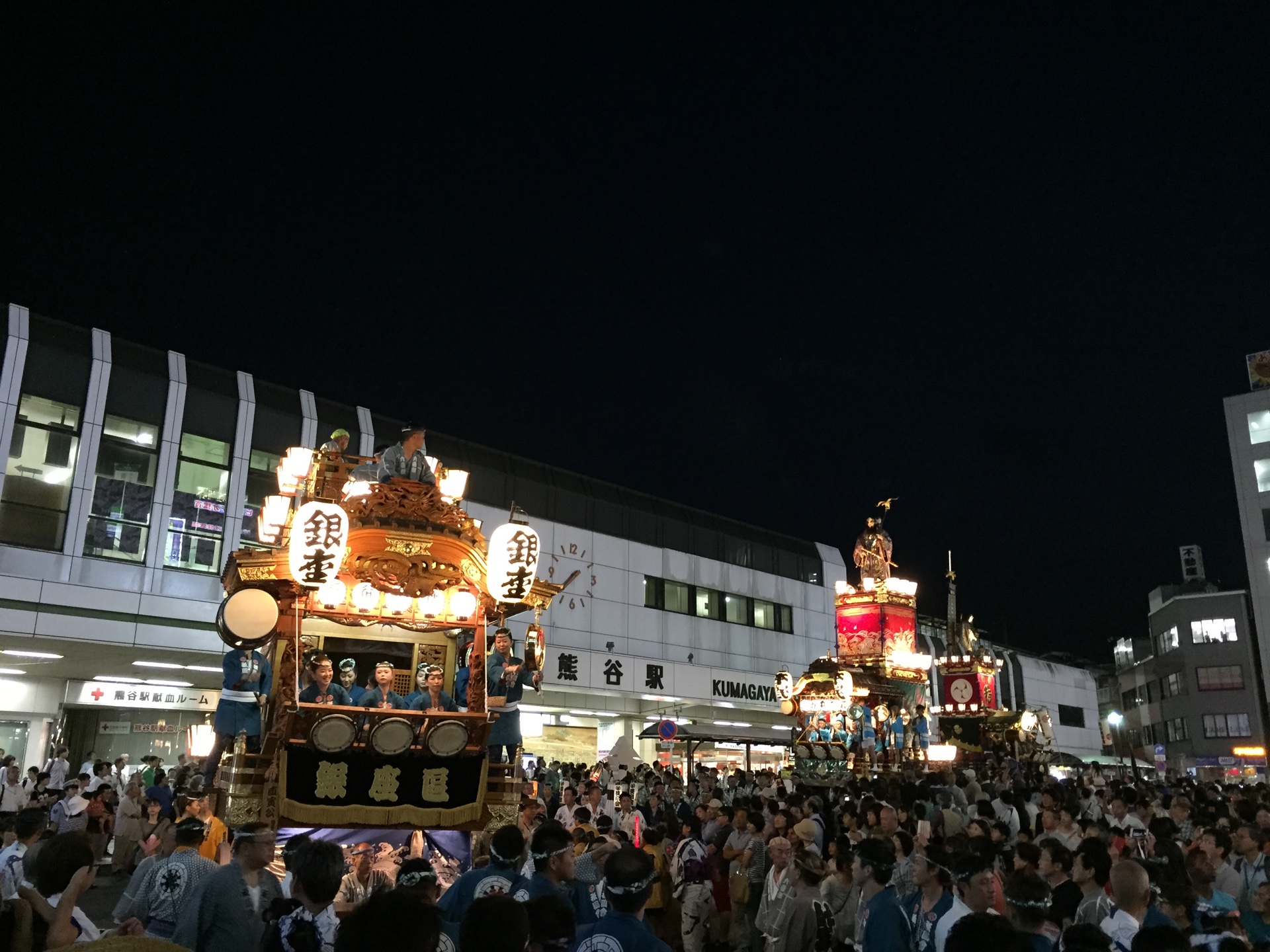 関東一の祇園祭　!!!　熊谷うちわ祭り　本日最終日