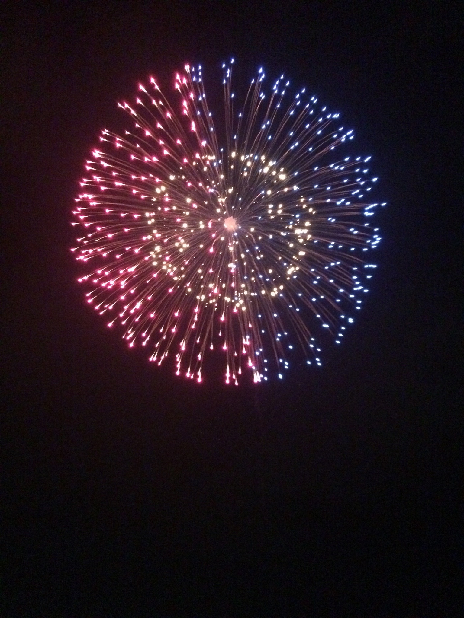 本日　熊谷花火大会　＊　荒川河畔