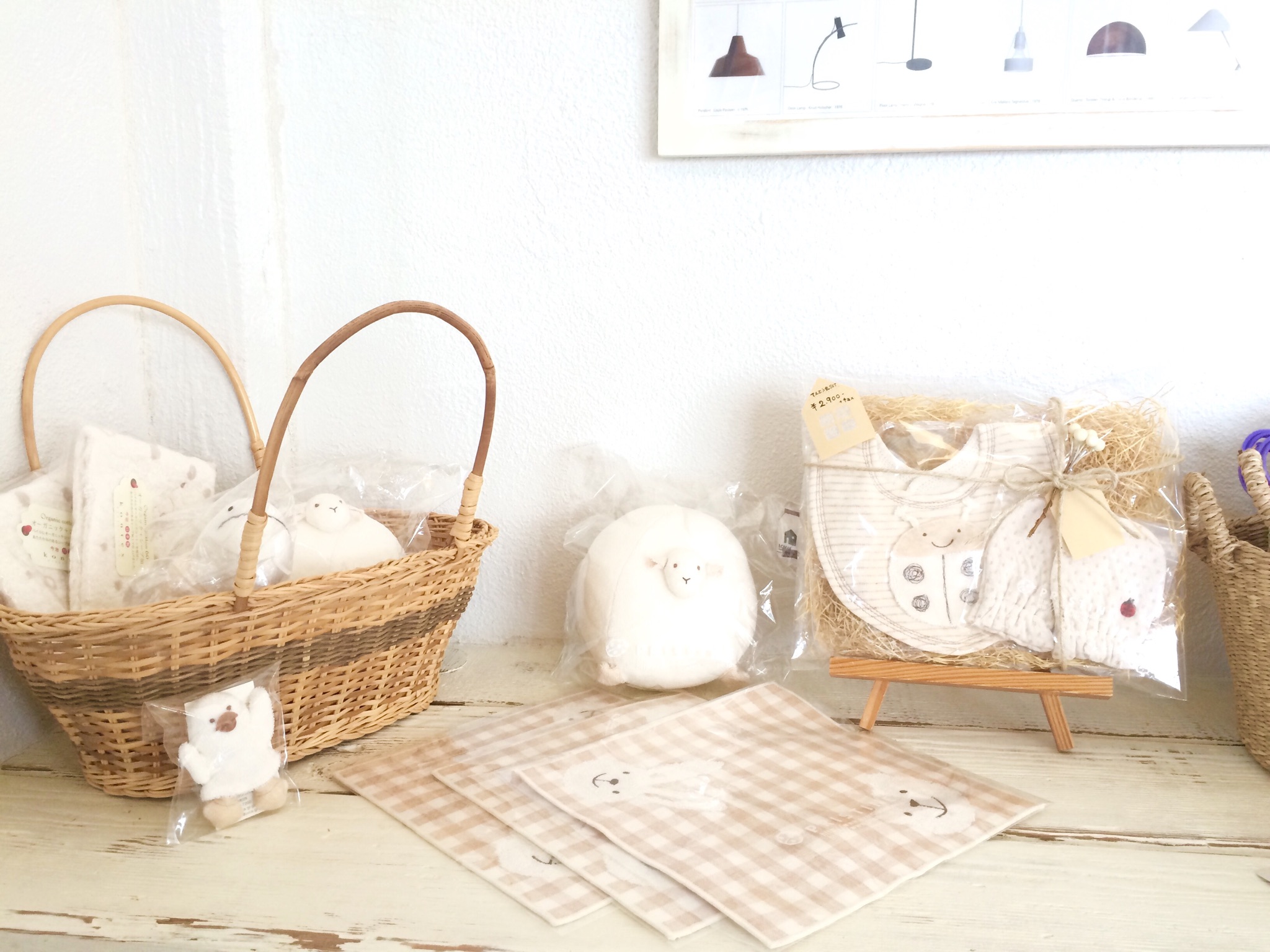 新作雑貨紹介　!!　出産お祝いにもおすすめ　＊　くまさんベビーグッズ