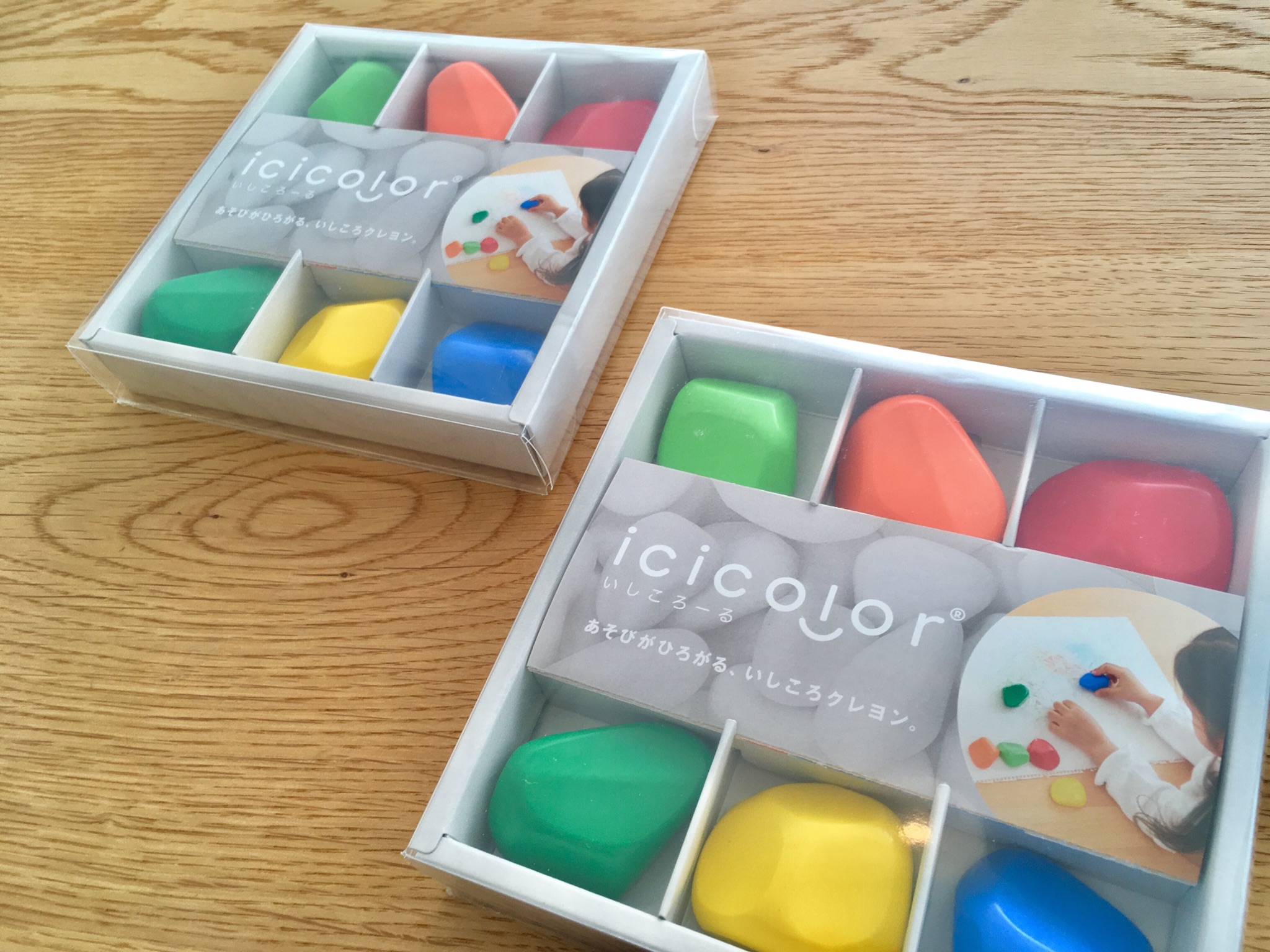 【雑貨・新入荷】まるで石ころ？手のひらサイズのクレヨン「イシコロール」