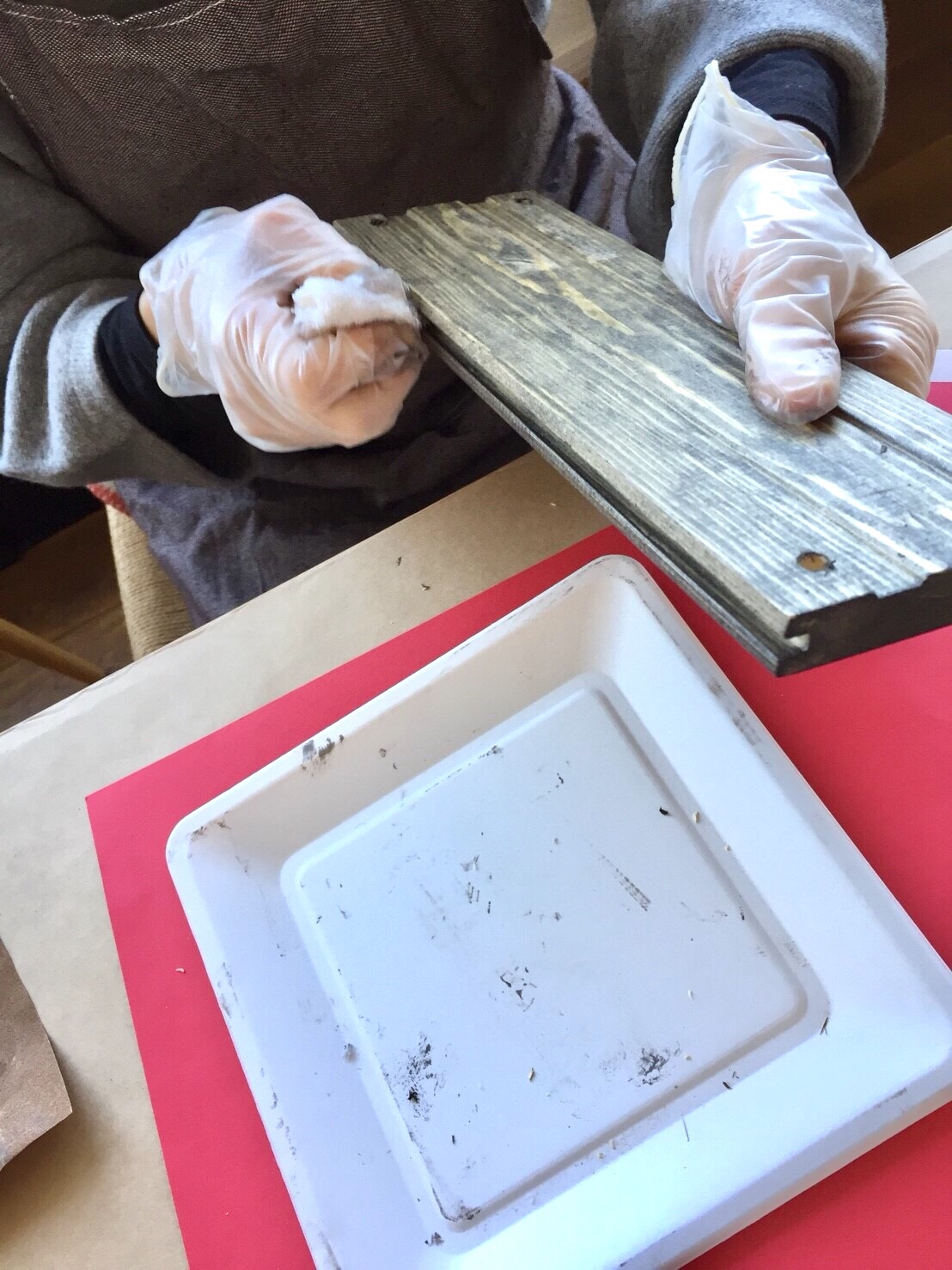 ＜スタジオ＊レポート＞整理収納セミナー＆ハンギングシェルフ作り　その①