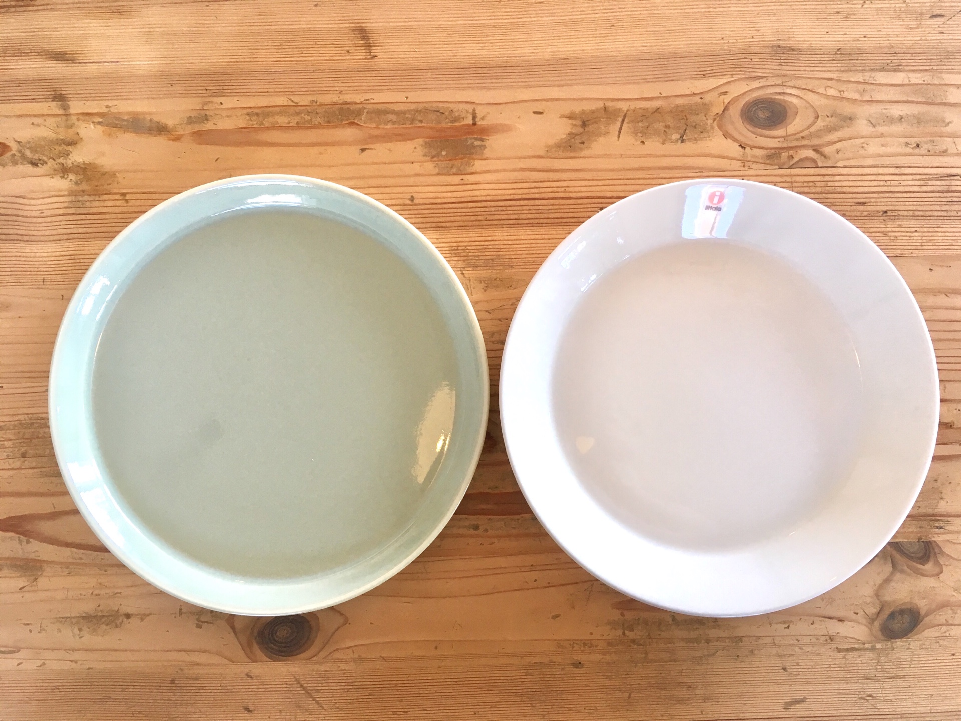 【iittalaティーマと波佐見焼HASAMI】和製イッタラ？！＊プレート・マグを比べてみました