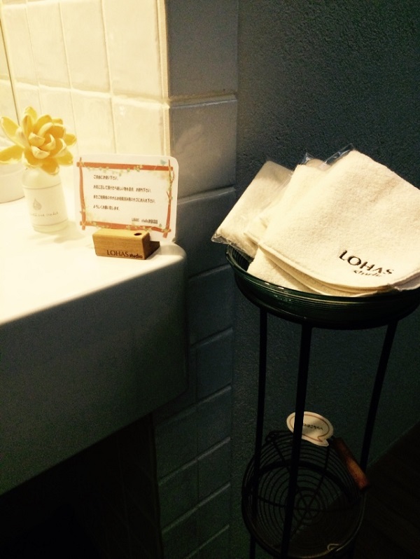 LOHAS studioオリジナルタオル～お使い下さい♪～