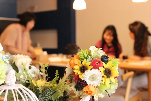 Work shop開催風景～アロマ虫よけスプレー・ジェル＆ビューティーアドバイス～