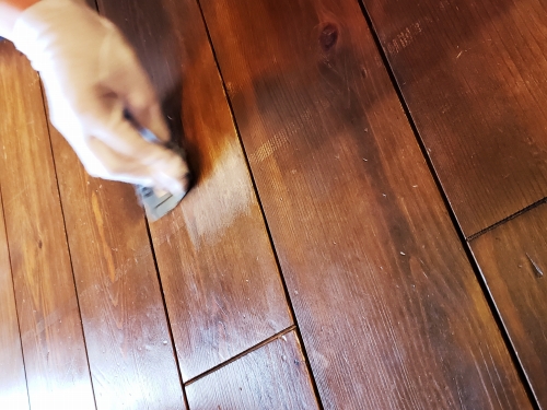 無垢の木のお手入れ☆フローリング補修編