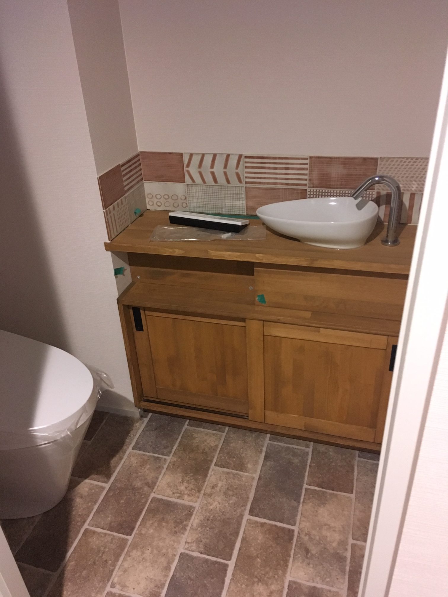 トイレ造作手洗い器