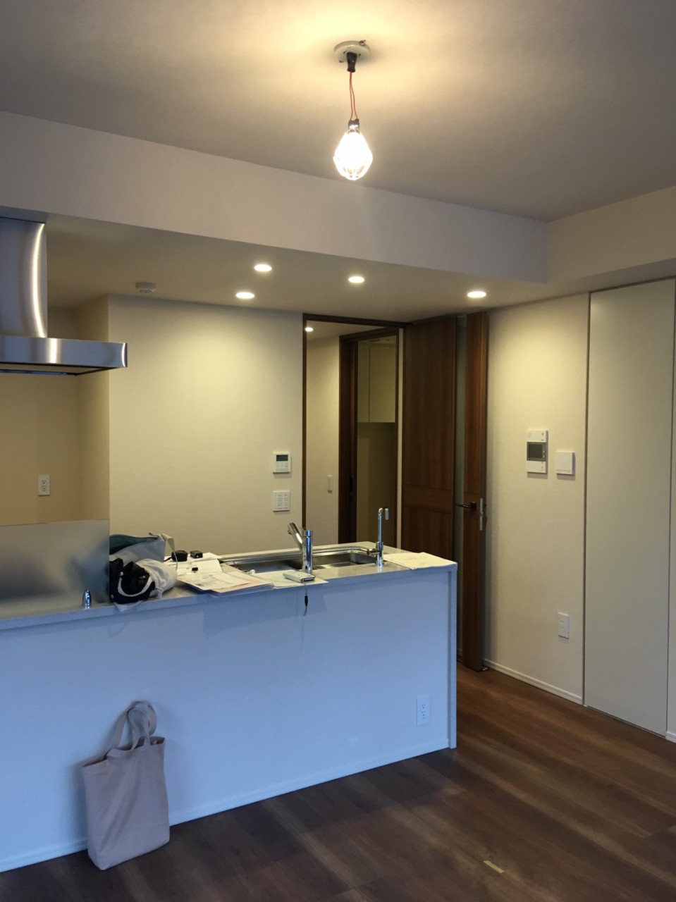 新築でも、リフォーム！　無垢　造作家具