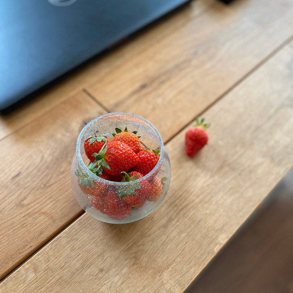 苺とパソコンと仕事