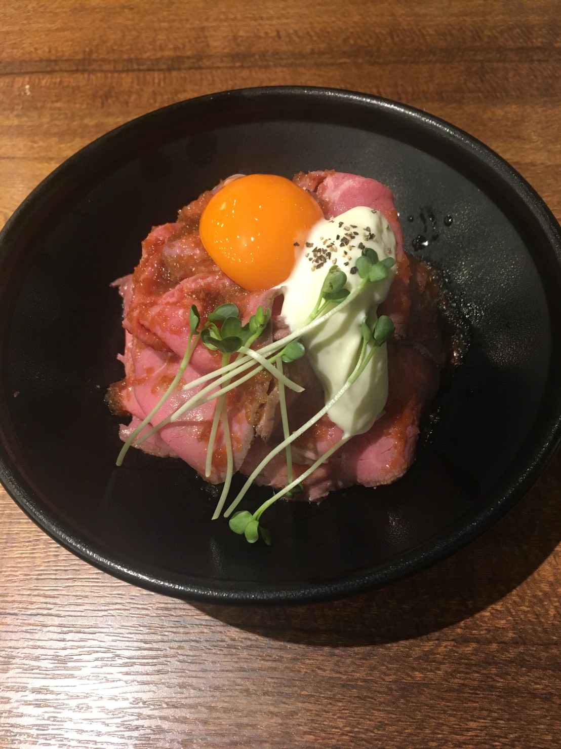 桜新町　ローストビーフ丼