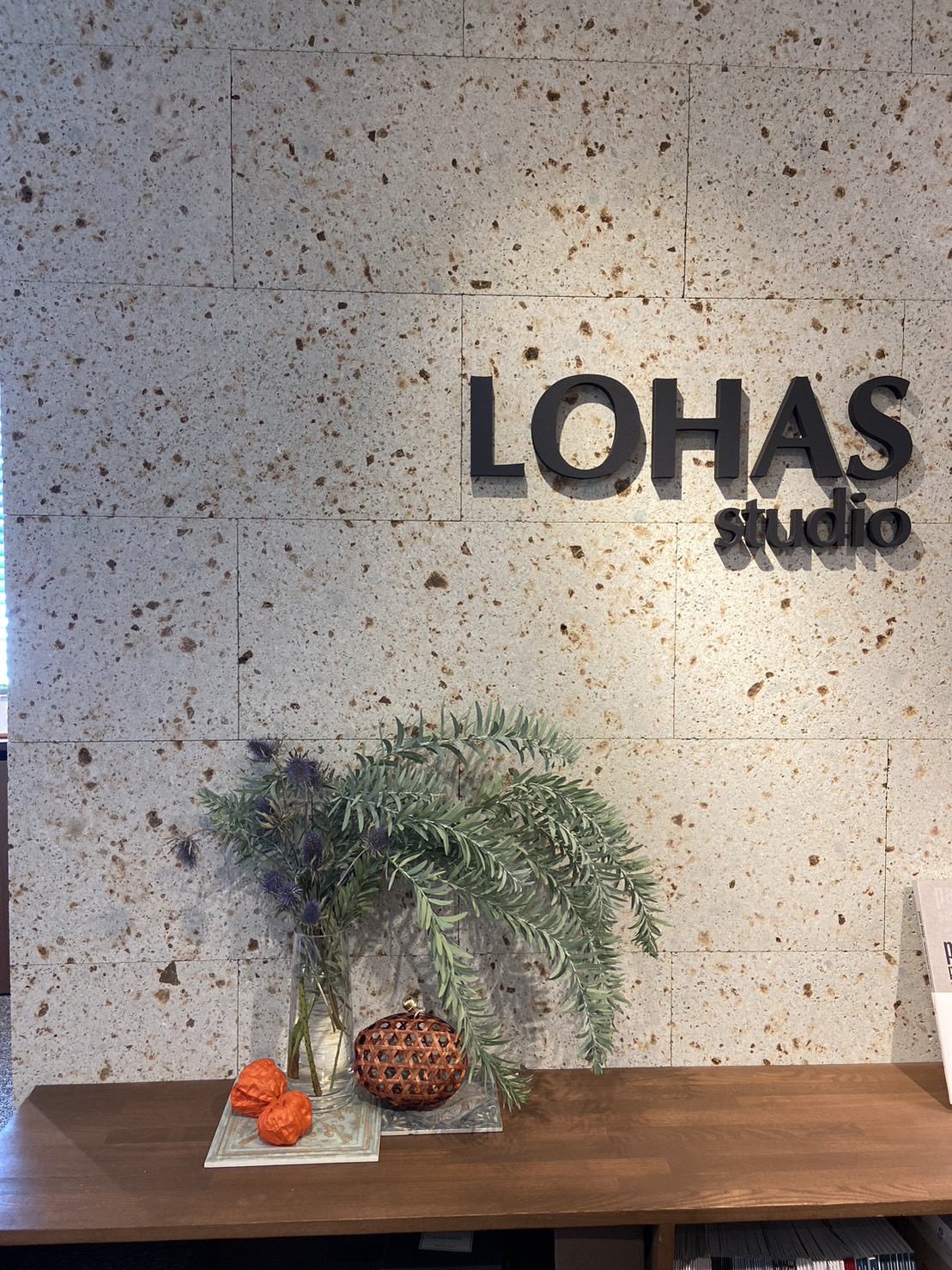 皆様をお迎えする　「迎え花」