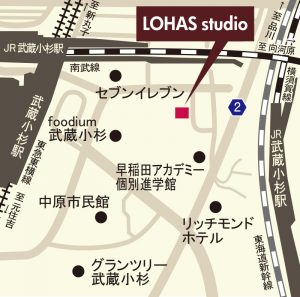 武蔵小杉店地図
