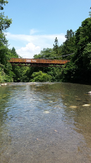 安曇野　川遊び　～穴場スポット2016～