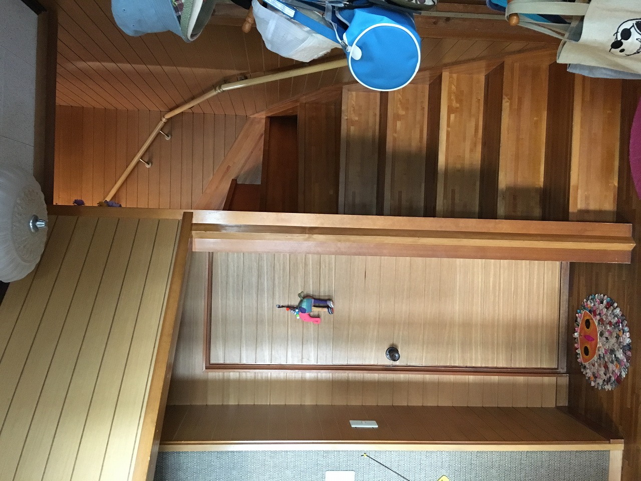 既存階段の化粧直し