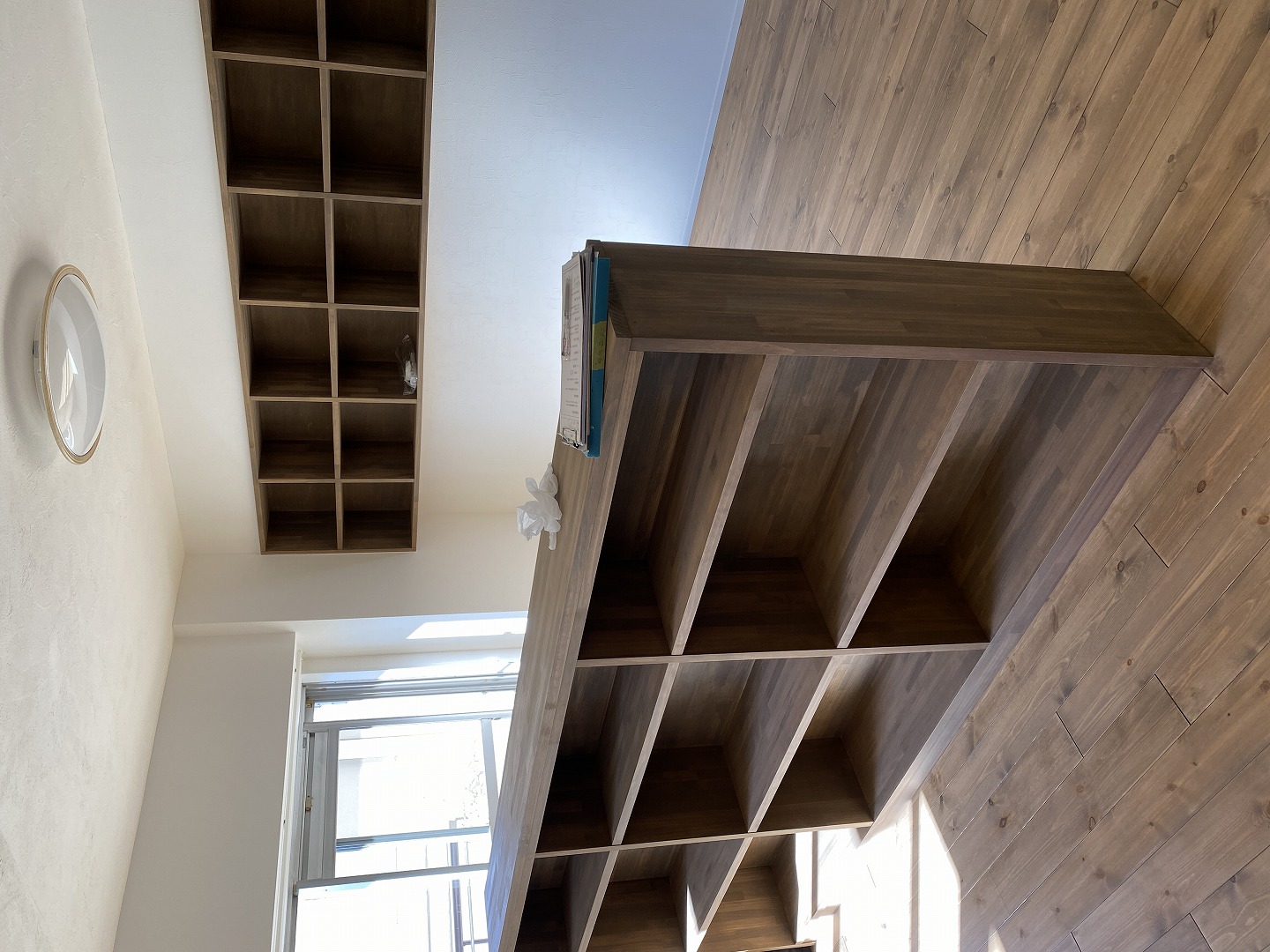 ふんだんに作った造作家具