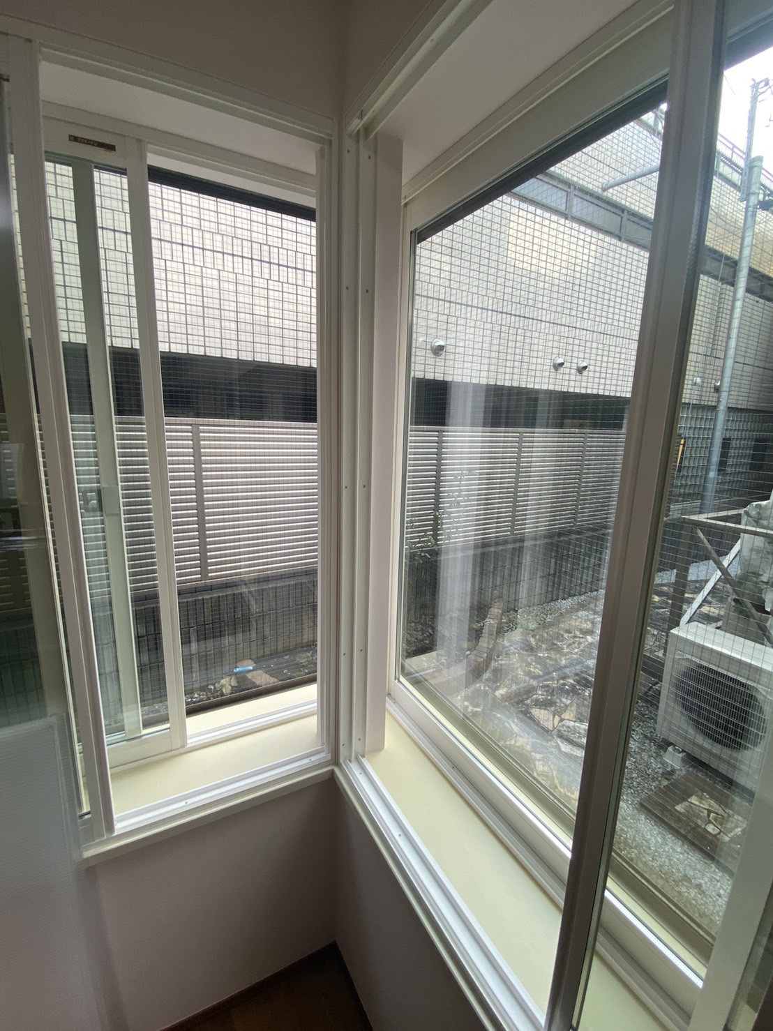 インナーサッシ設置。二重窓？いえ、三重窓です！