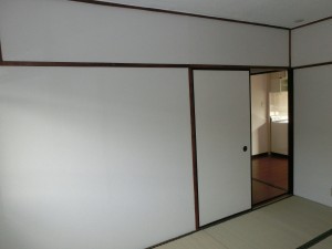 黒板塗料施工前