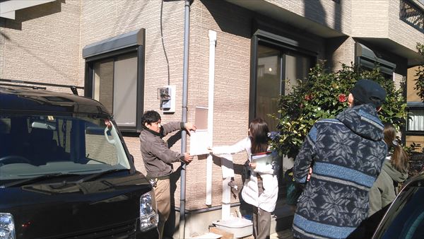 外壁塗装色決め打合せ