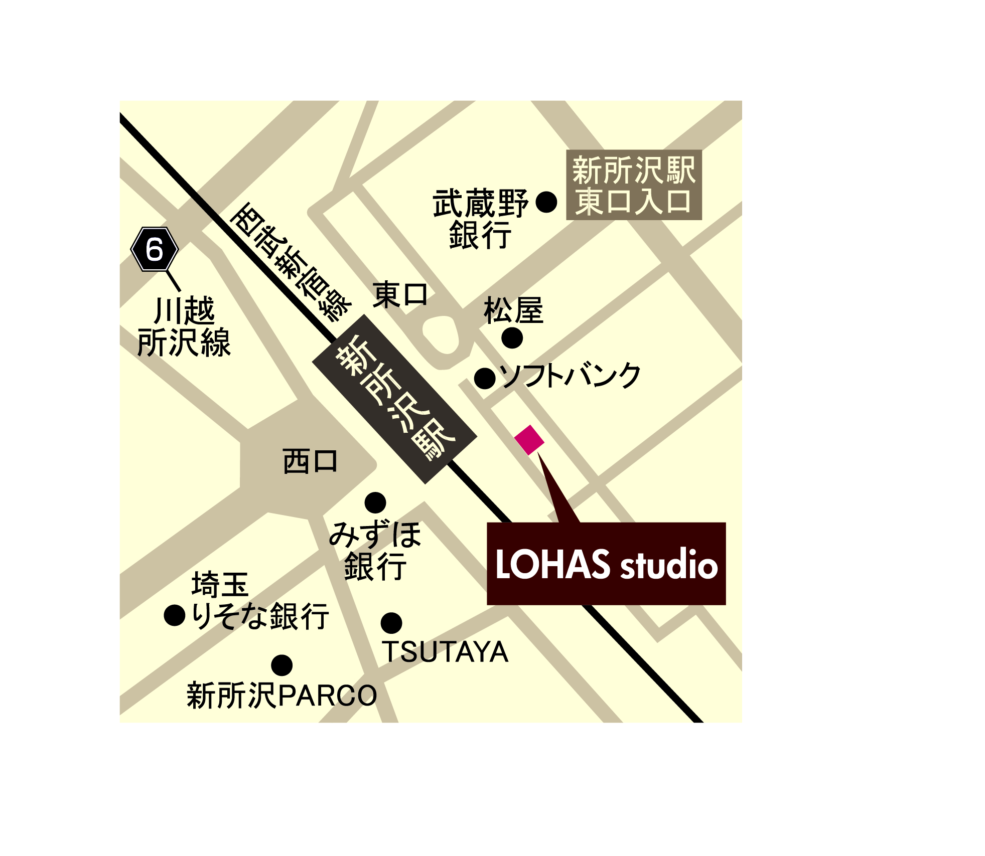 LOHAS studio所沢店、休暇のお知らせ