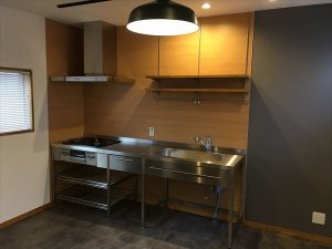 E邸施工後キッチン