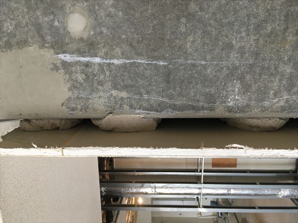 マンションの壁の下地一例