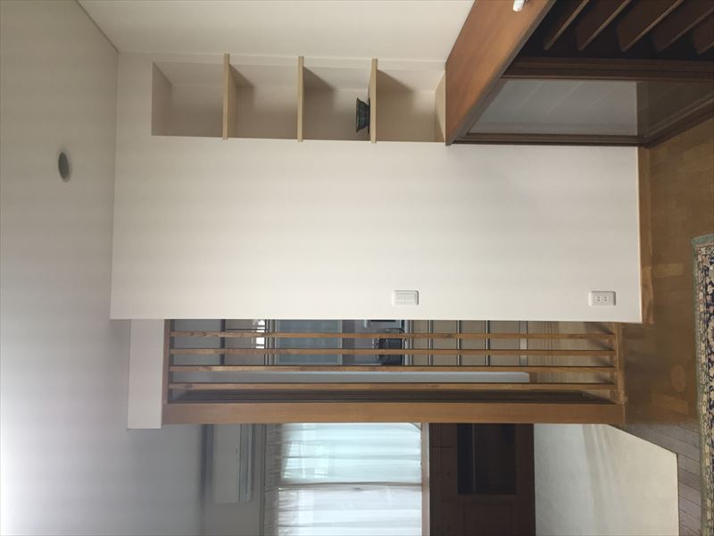 室内に明かりを　格子造作-4