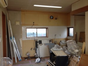 キッチン解体写真