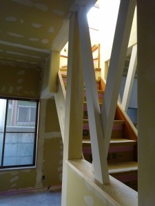 階段まわりオープン