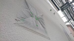 ゼットウォール　施工中