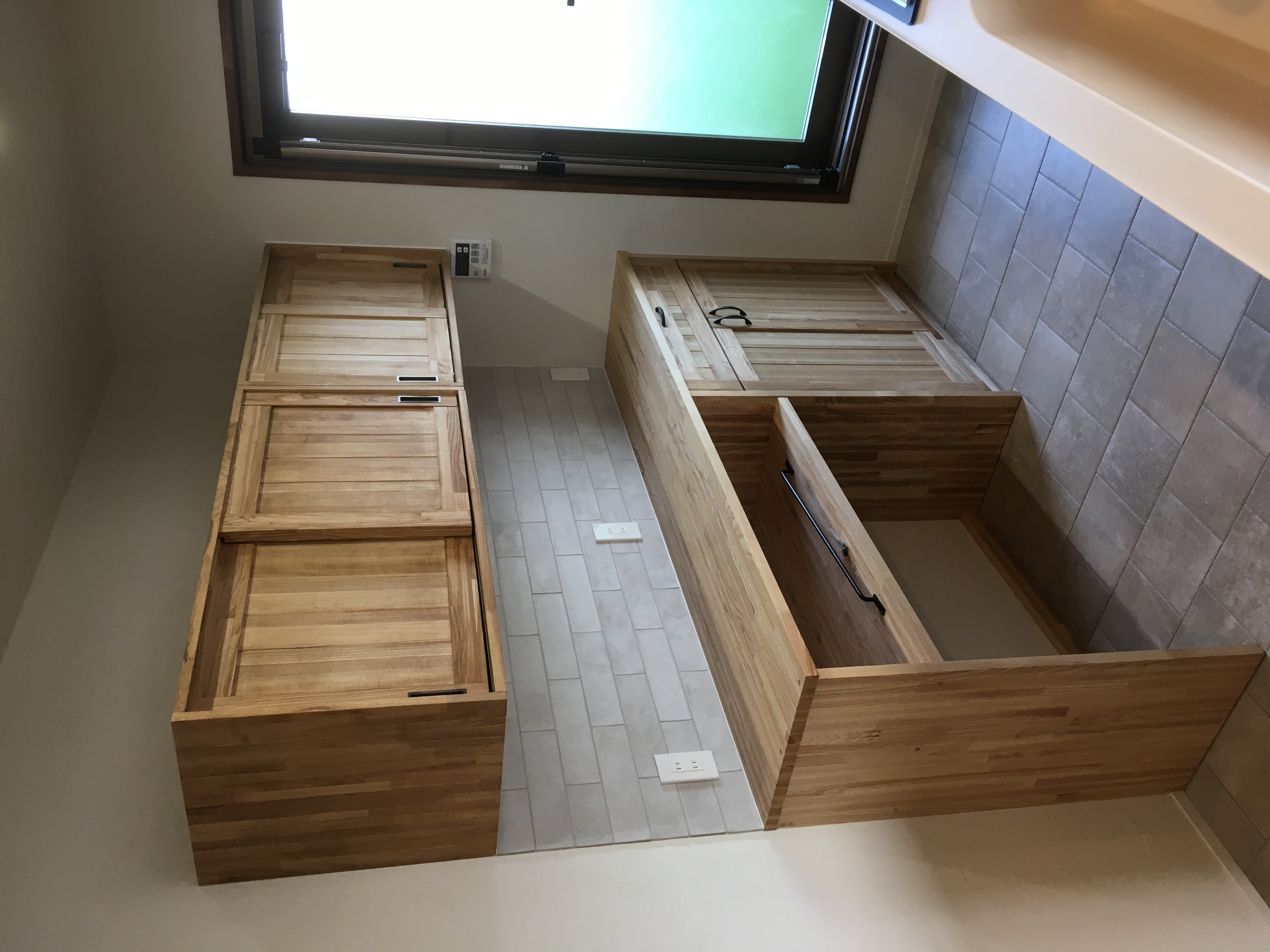 ハウスクエア横浜店☆キッチン　家電収納　造作